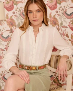 Polin et moi Chemise en dentelle Nere