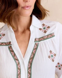 Polin et moi Chemise ethnique Pandora