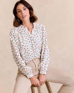 Polin et moi Chemise Fleur Ée