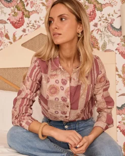 Polin et moi Chemise Patchwork Nimue