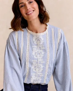 Polin et moi Chemise rayée Simona