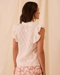 Polin et moi Chemisier à volants Catrina