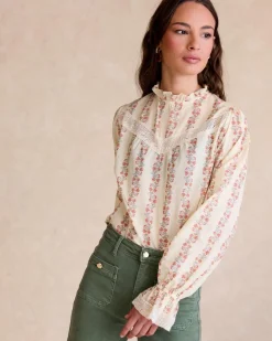 Polin et moi Claudi Flowers Blouse