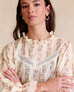 Polin et moi Claudi Flowers Blouse