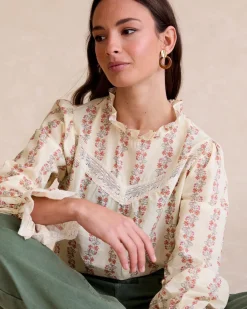 Polin et moi Claudi Flowers Blouse
