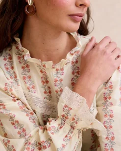 Polin et moi Claudi Flowers Blouse