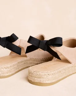 Polin et moi Espadrille à nœud Iris