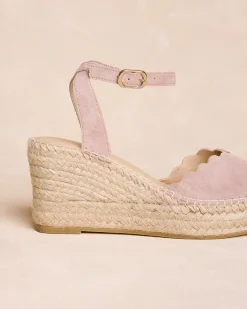 Polin et moi Espadrille compensée Cássia