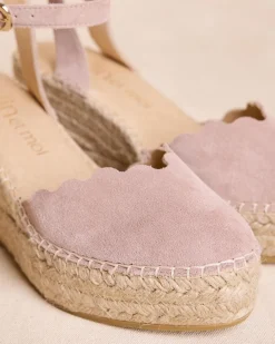 Polin et moi Espadrille compensée Cássia