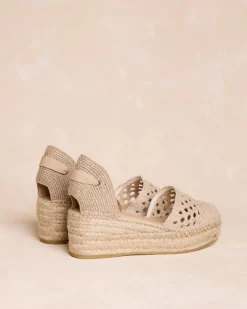 Polin et moi Espadrille compensée Elisabetta