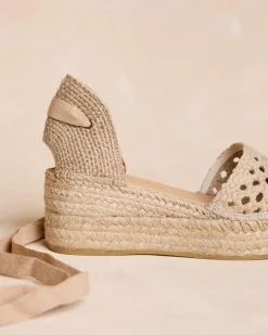 Polin et moi Espadrille compensée Elisabetta