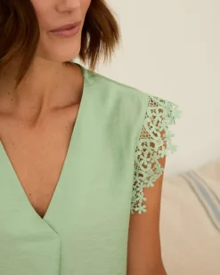 Polin et moi Haut en dentelle Ainoa