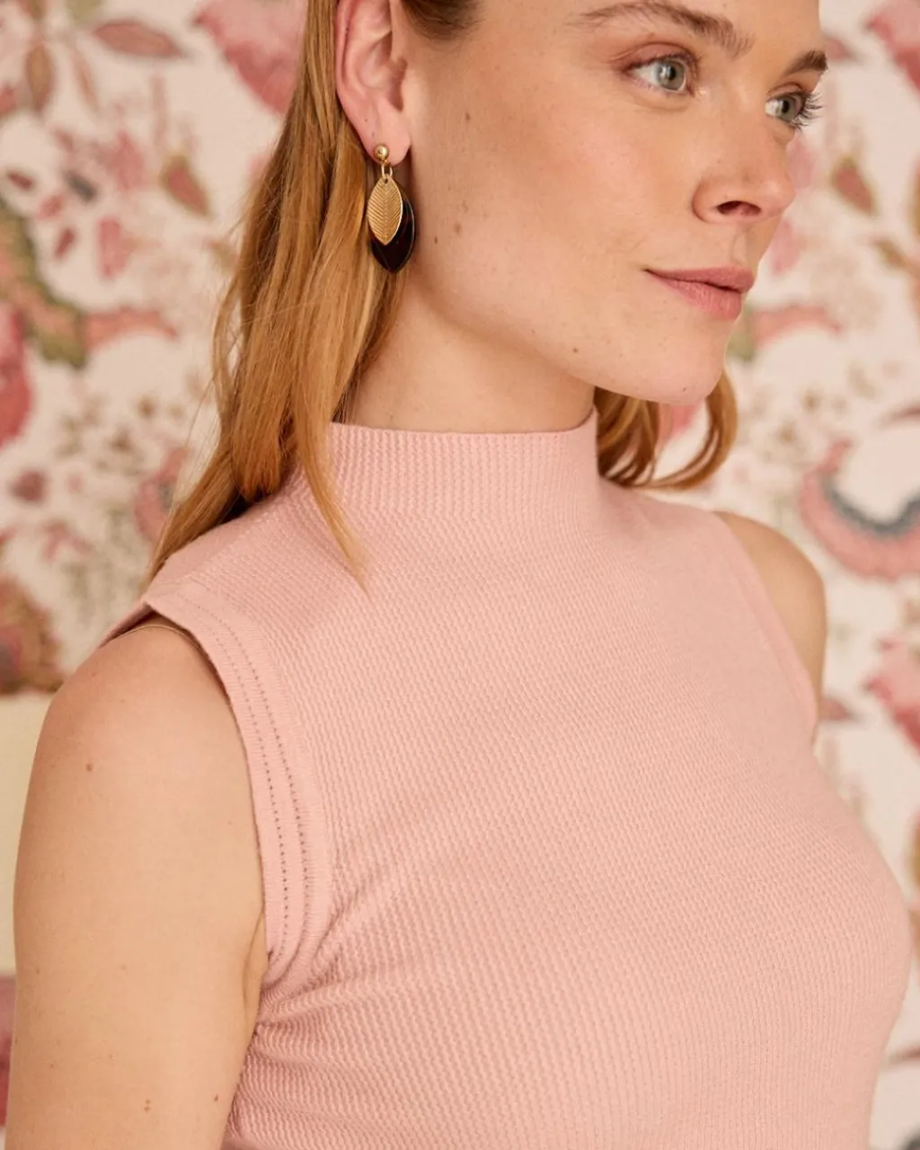 Polin et moi Haut en maille Mariajose