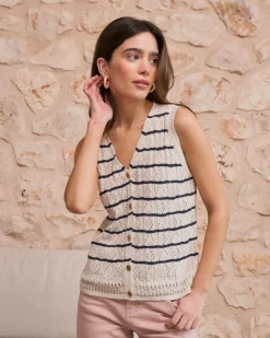 Polin et moi Haut rayé Lea