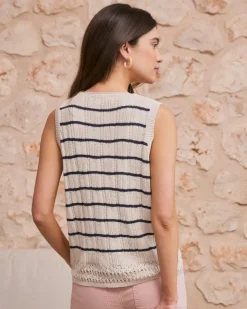 Polin et moi Haut rayé Lea