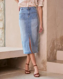 Polin et moi Jupe midi Line