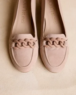 Polin et moi Mocassin à chaîne de