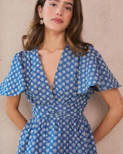 Polin et moi Naya Robe courte brodée