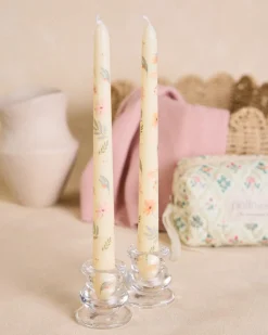 Polin et moi Pack de bougies fleur Fiorenza