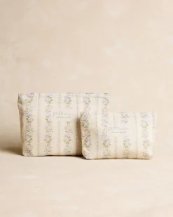 Polin et moi Petite trousse de toilette Selenia Flowers