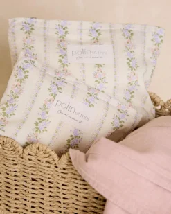 Polin et moi Petite trousse de toilette Selenia Flowers