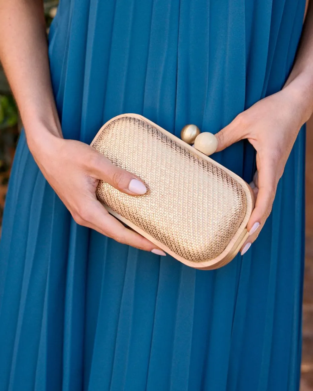 Polin et moi Pochette Bruna Gold