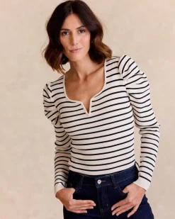 Polin et moi Pull à rayures Lupita