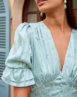 Polin et moi Robe à décolleté Silvia