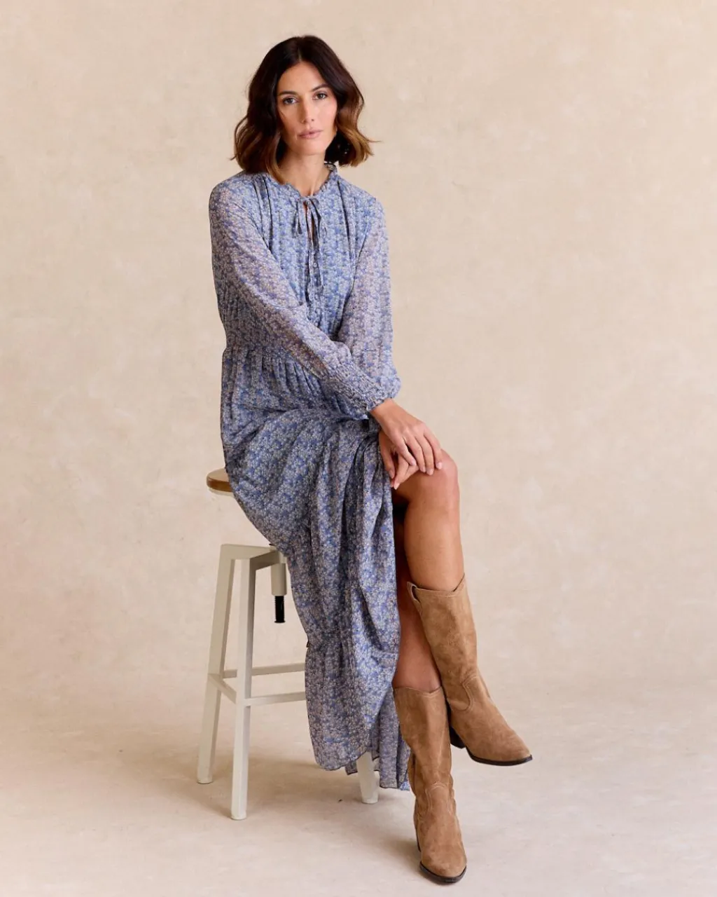 Polin et moi Robe Azula Flowers