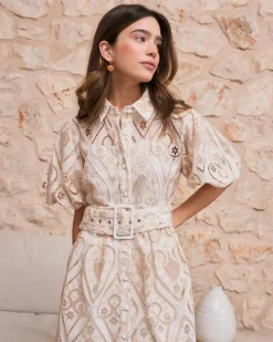 Polin et moi Robe ceinture Abi