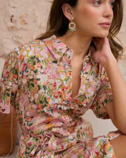 Polin et moi Robe chemise Caetana