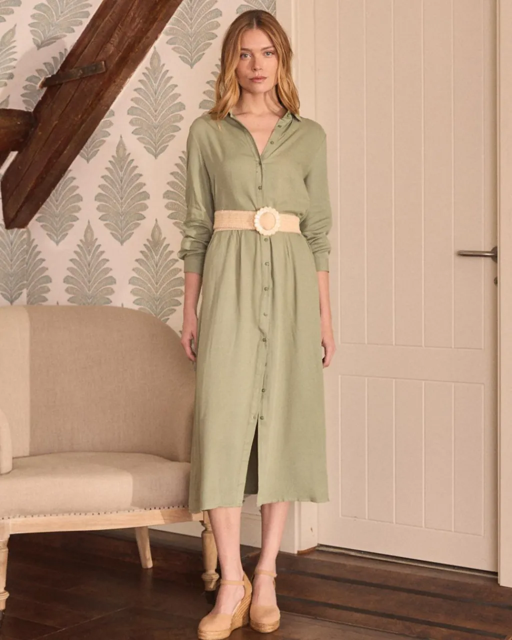 Polin et moi Robe chemise Devon