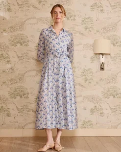 Polin et moi Robe chemise en jean Bethsabe