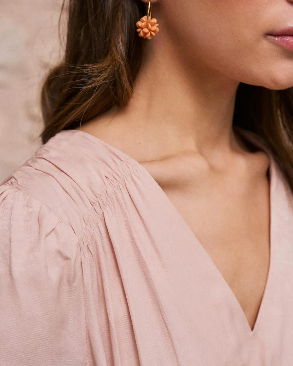 Polin et moi Robe froncée Melissa