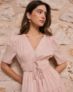 Polin et moi Robe froncée Melissa