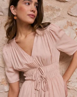 Polin et moi Robe froncée Melissa