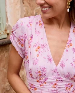 Polin et moi Robe imprimer Bella