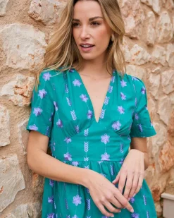 Polin et moi Robe longue brodée Rainelle