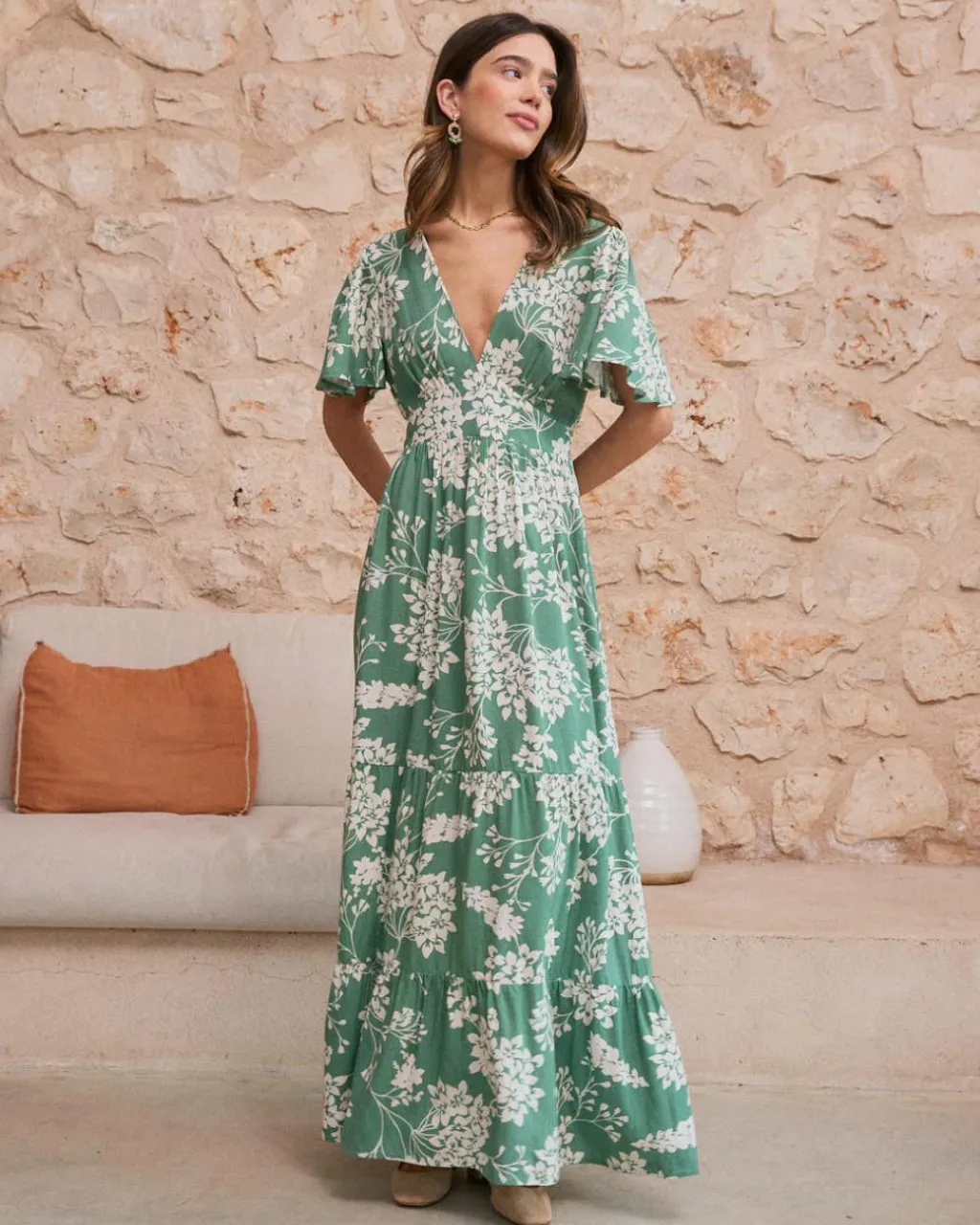 Polin et moi Robe longue Olenka