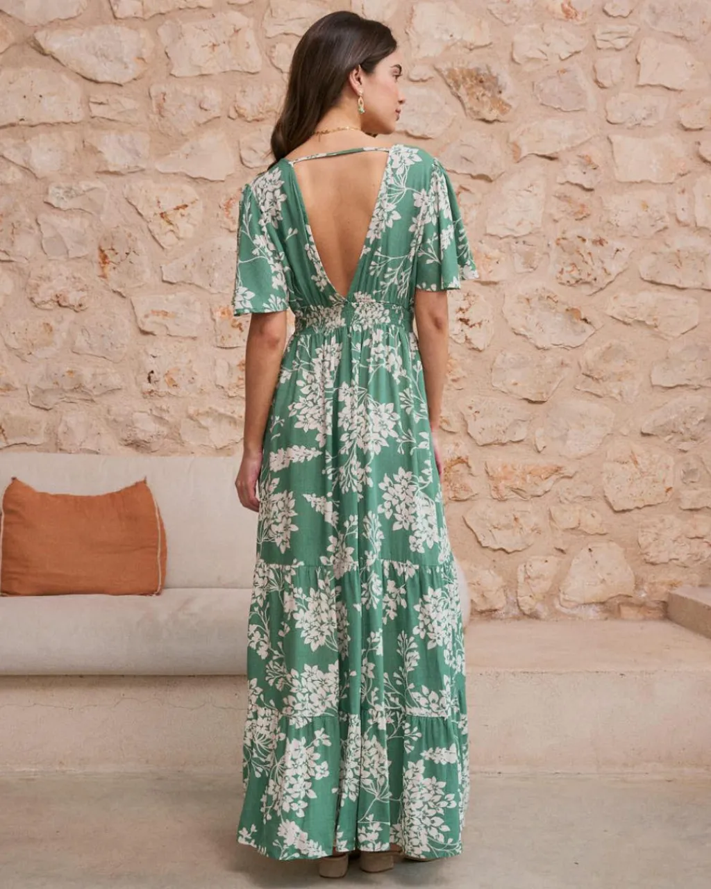 Polin et moi Robe longue Olenka