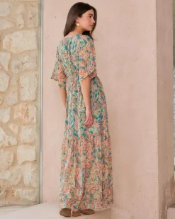 Polin et moi Robe longue Olivette