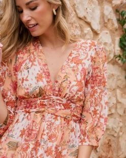 Polin et moi Robe Uliana imprimer