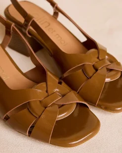 Polin et moi Sandale à talon Elisa