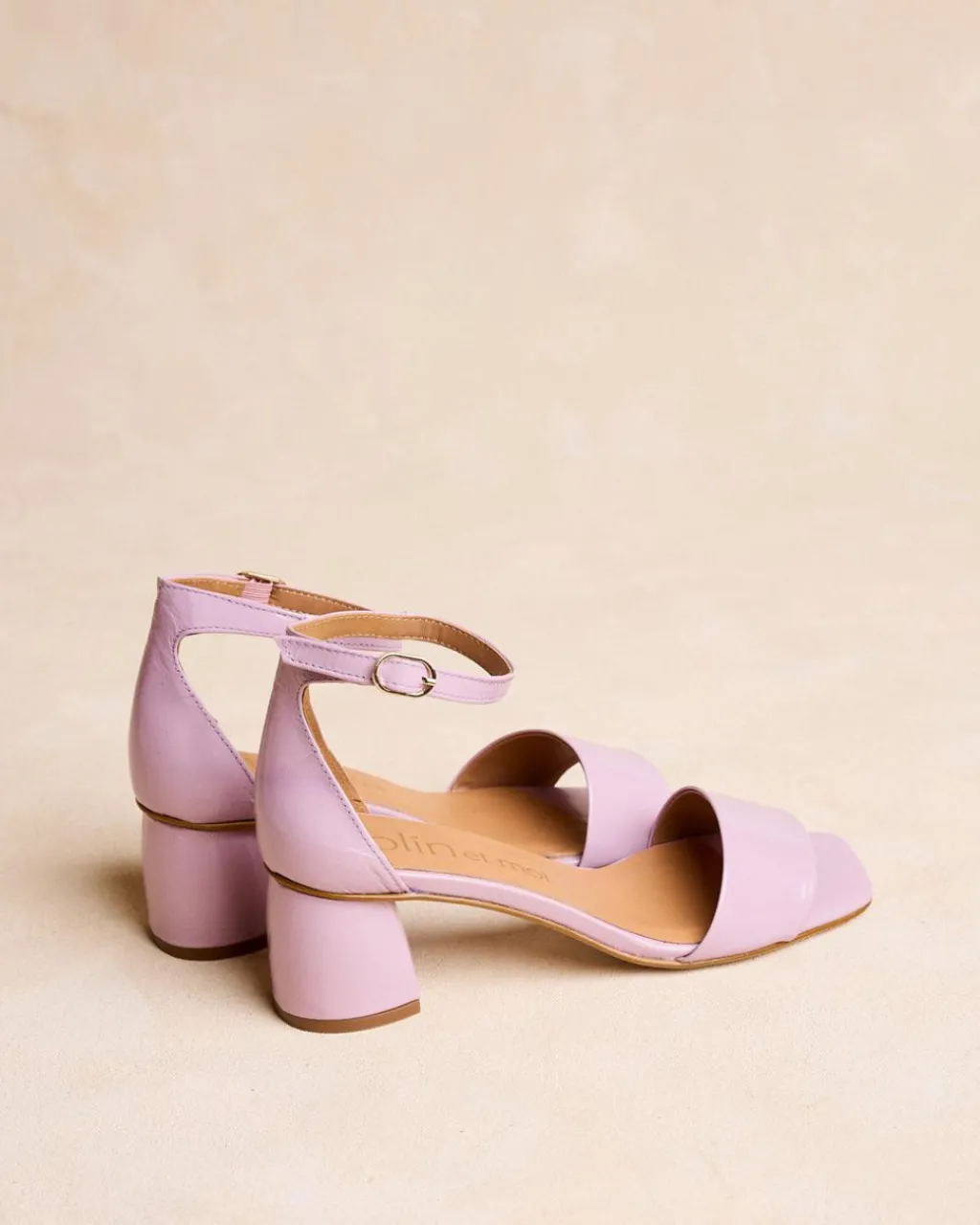 Polin et moi Sandale à talon Ene