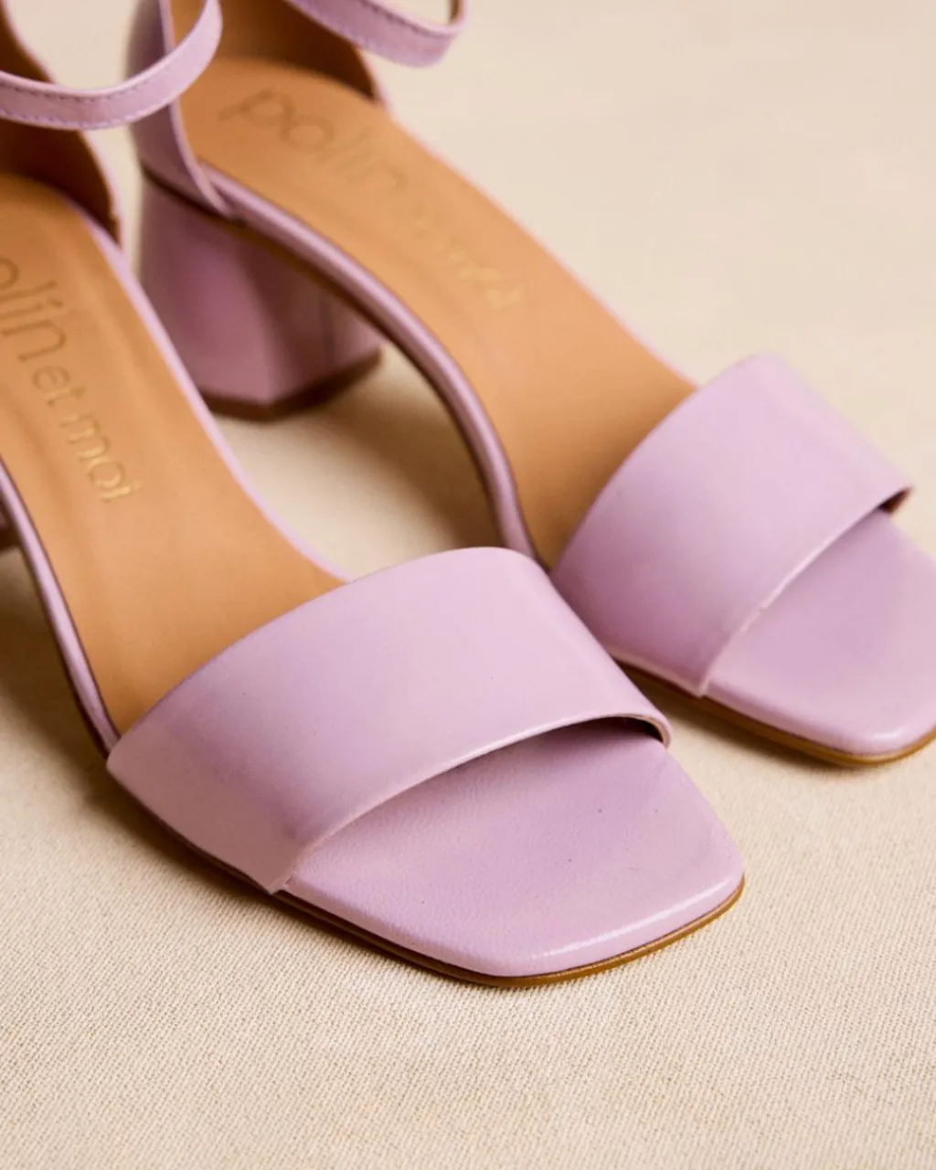 Polin et moi Sandale à talon Ene