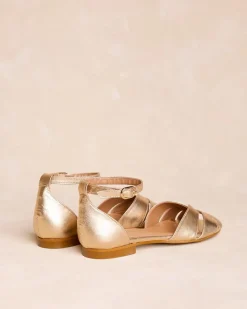 Polin et moi Sandale plate dée