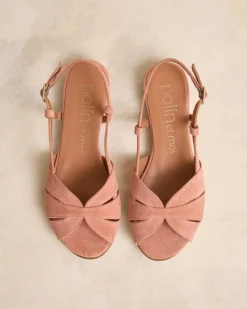 Polin et moi Sandale plate Makkia