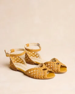 Polin et moi Sandale tressée Asun