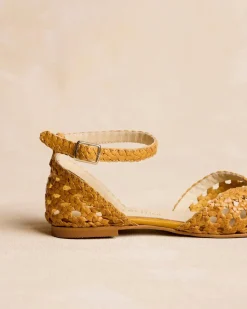 Polin et moi Sandale tressée Asun