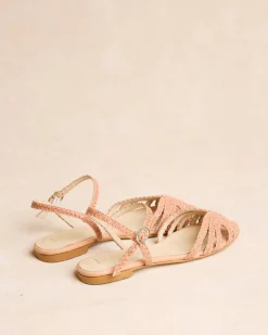 Polin et moi Sandale tressée Elva